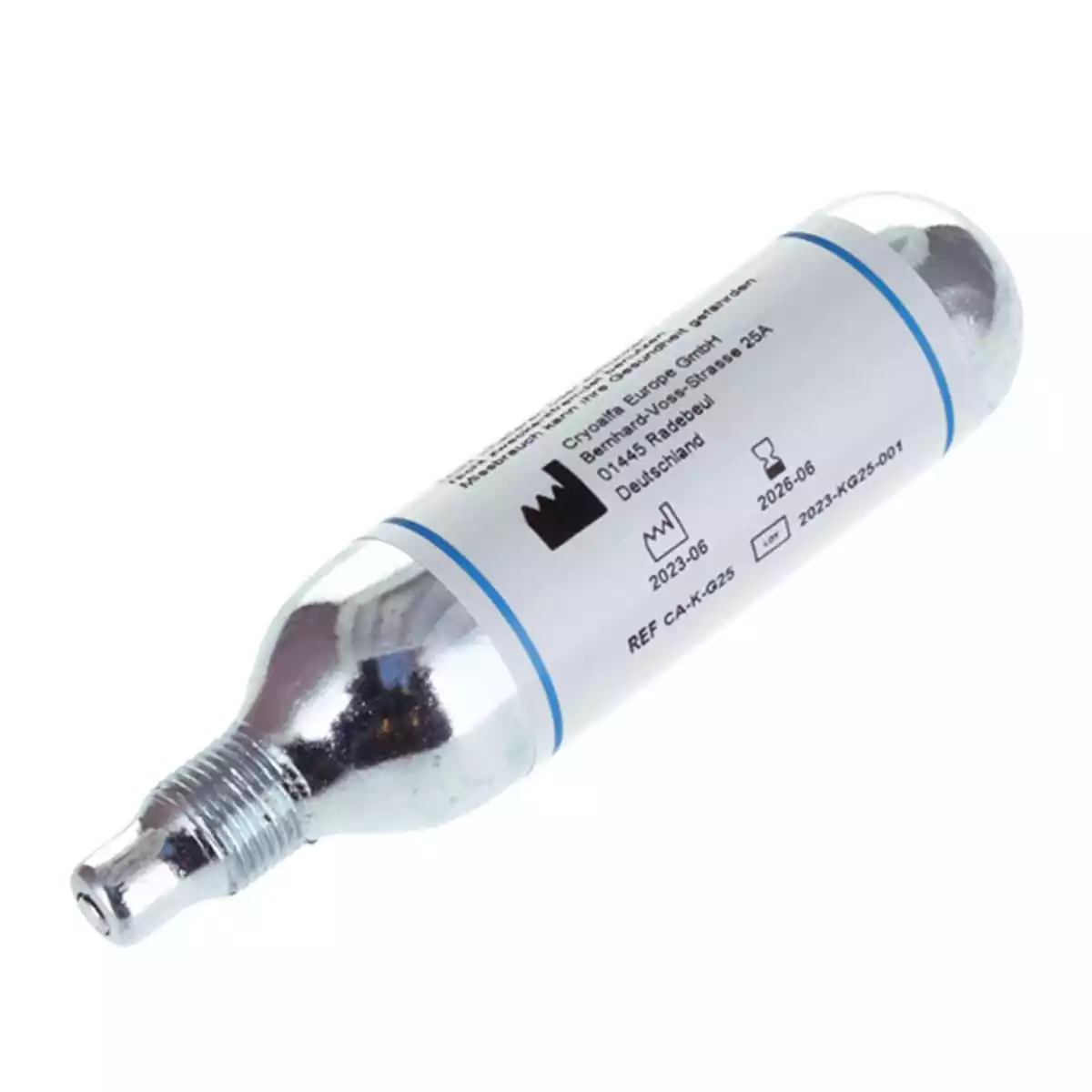 Cryoalfa Nachfüllpatrone zu Cryoalfa-Gerät Cryoalfa Nachfüllpatrone zu Cryoalfa-Gerät