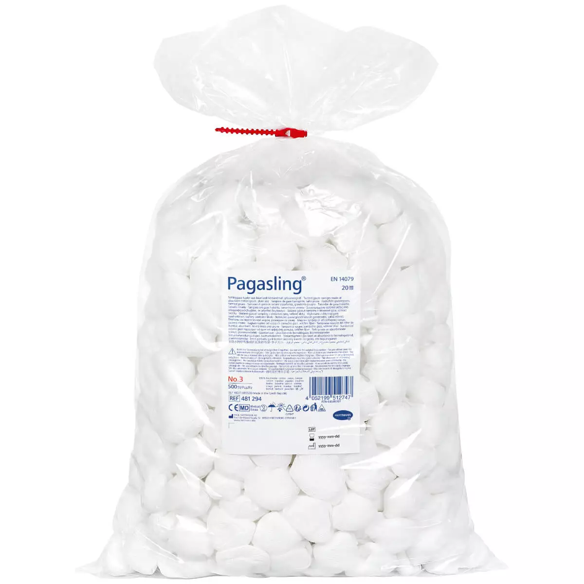 HARTMANN Pagasling unsterile Schlinggazetupfer