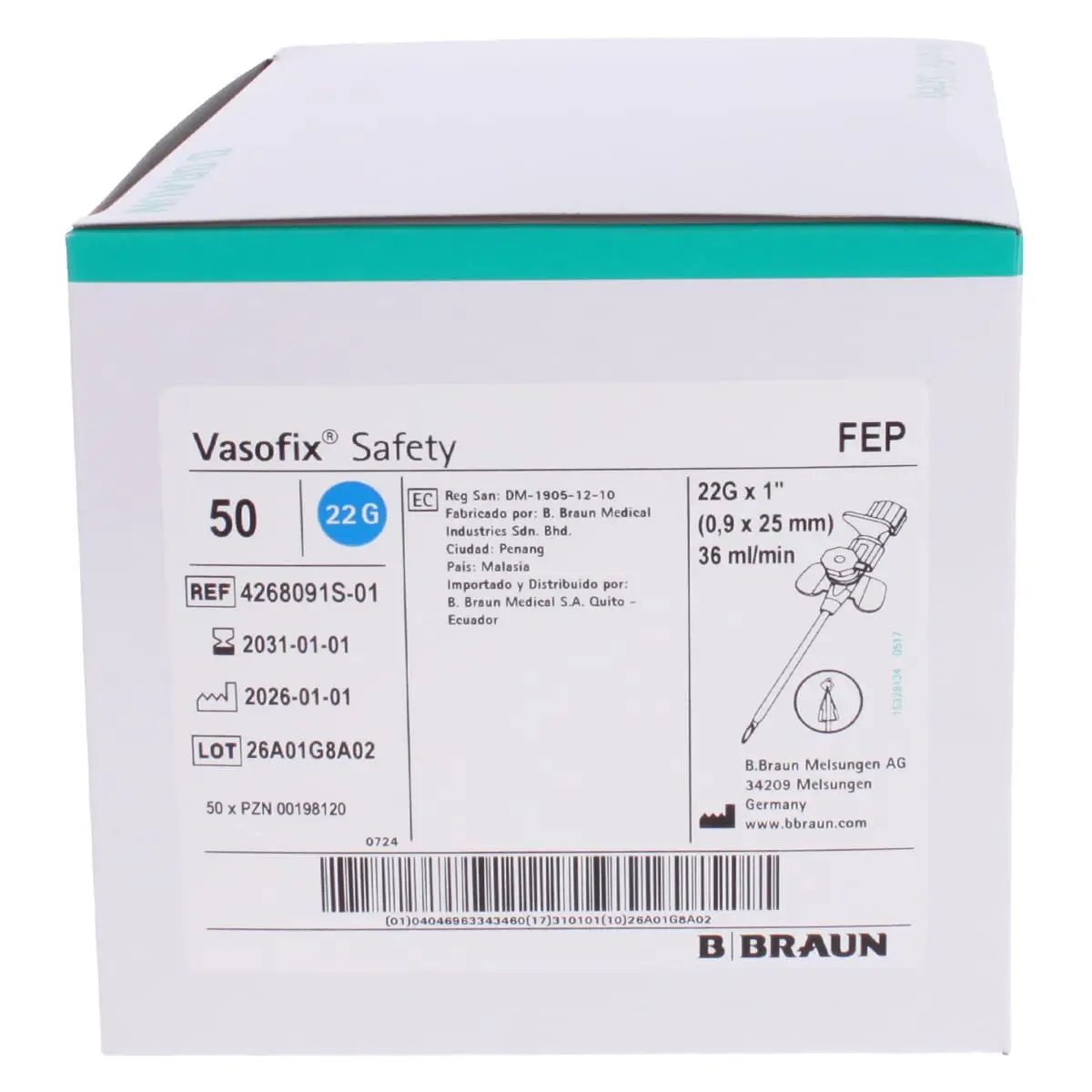 B. Braun Vasofix Safety Braunüle B. Braun Vasofix Safety Braunüle