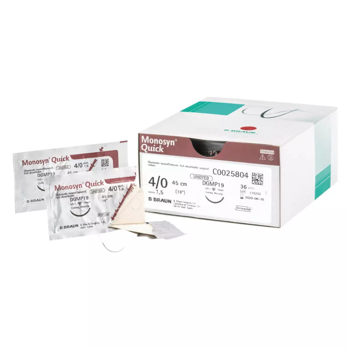 B. Braun Monosyn Quick Nahtmaterial