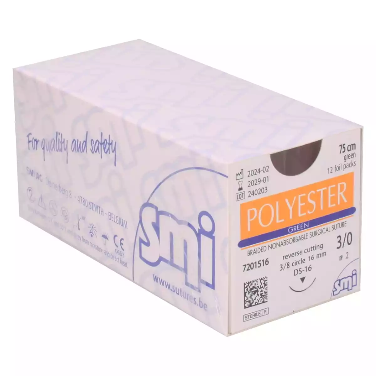 SMI Polyester Green Nahtmaterial