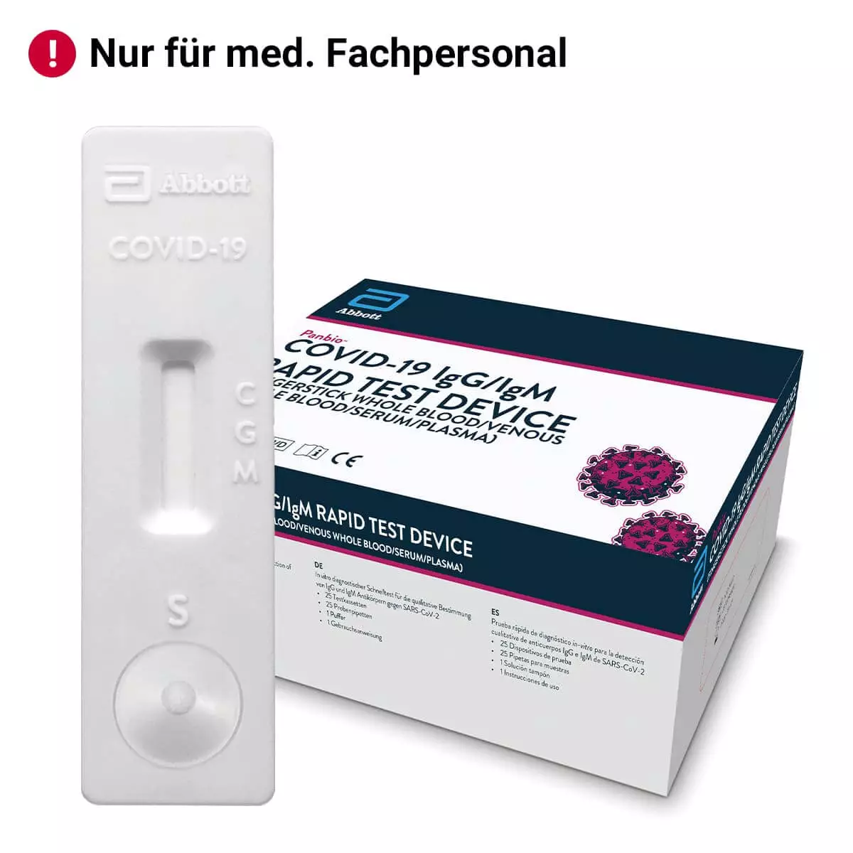 Abbott Kombiset Panbio™ COVID-19 Antigen und IgG/IgM Schnelltest