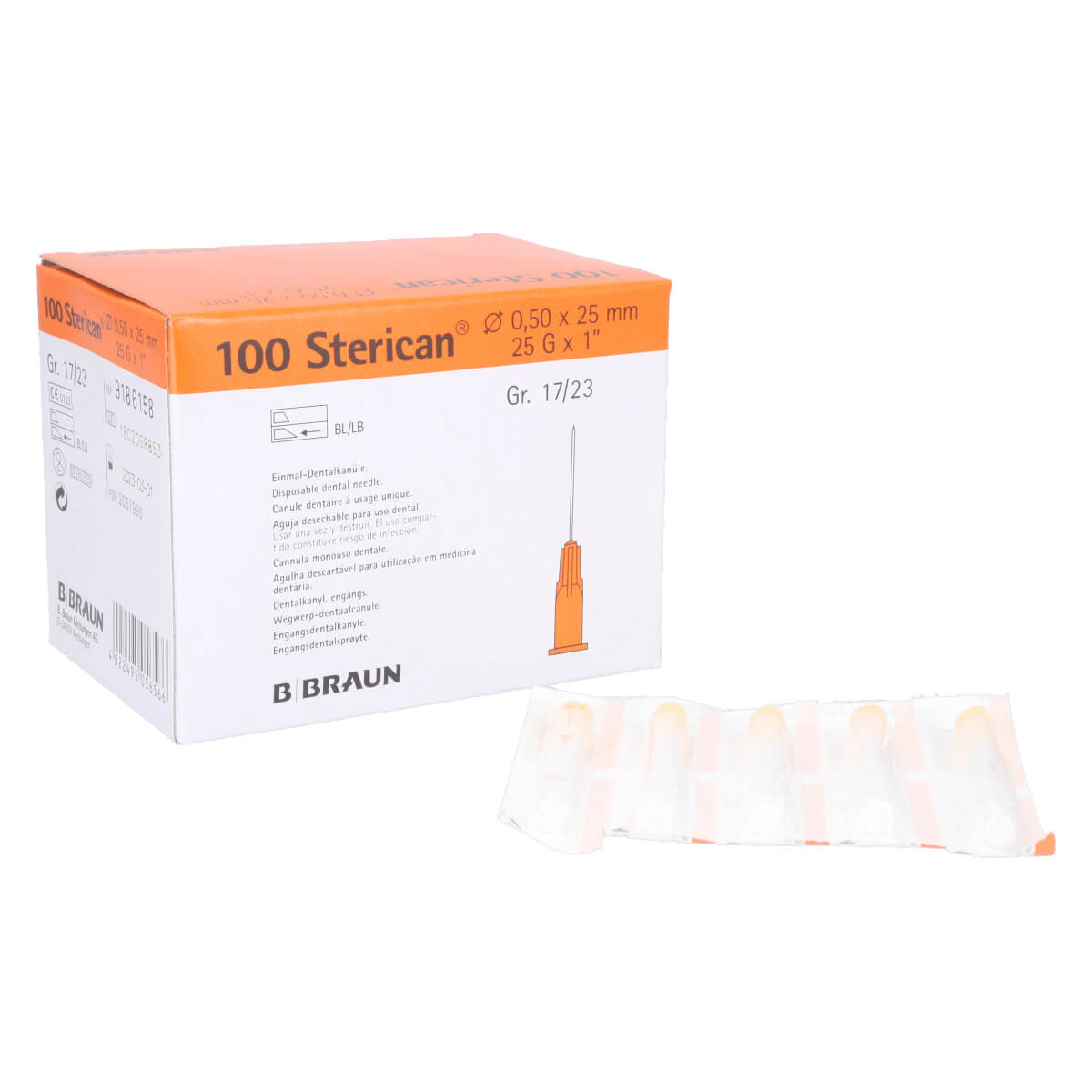 B. Braun Sterican Kanülen zur Dental-Anästhesie B. Braun Sterican Kanülen zur Dental-Anästhesie