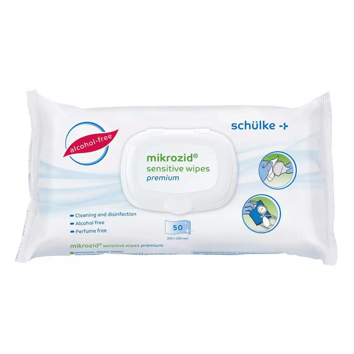 schülke mikrozid sensitive Tücher