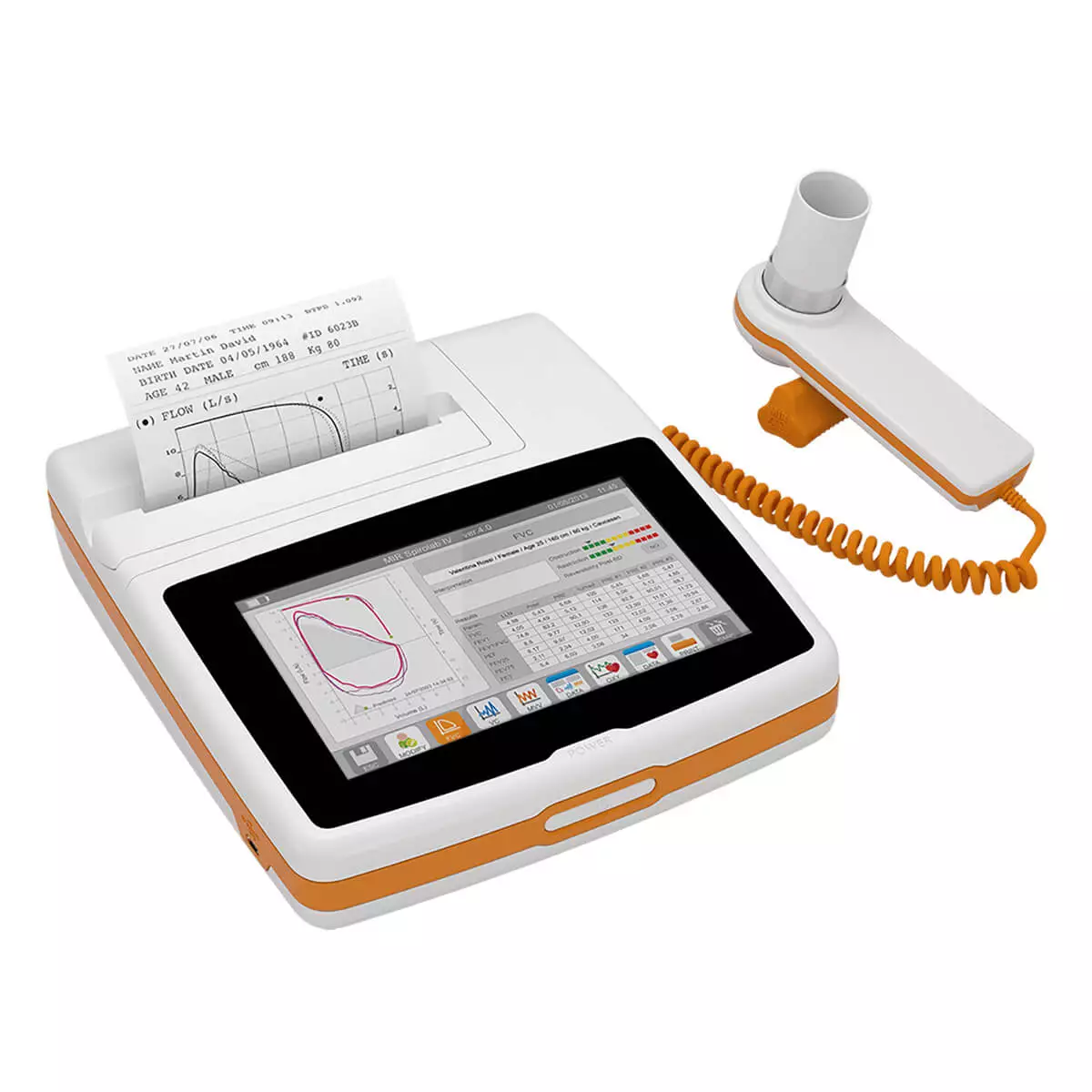 MIR Spirolab Touchscreen Tisch-Spirometer