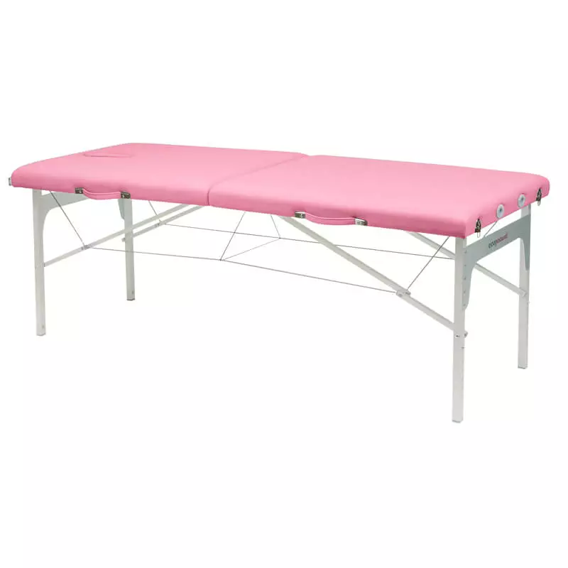 Ecopostural Höhenverstellbare Koffermassagebank aus Aluminium Ecopostural Höhenverstellbare Koffermassagebank aus Aluminium
