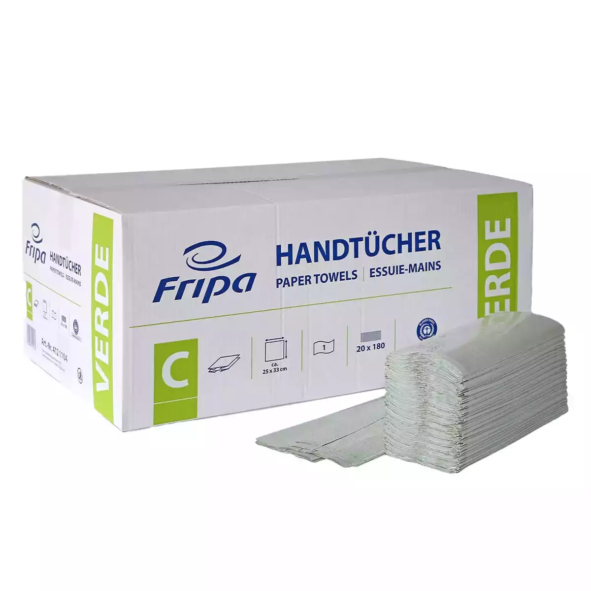 Fripa Verde Einmalhandtücher