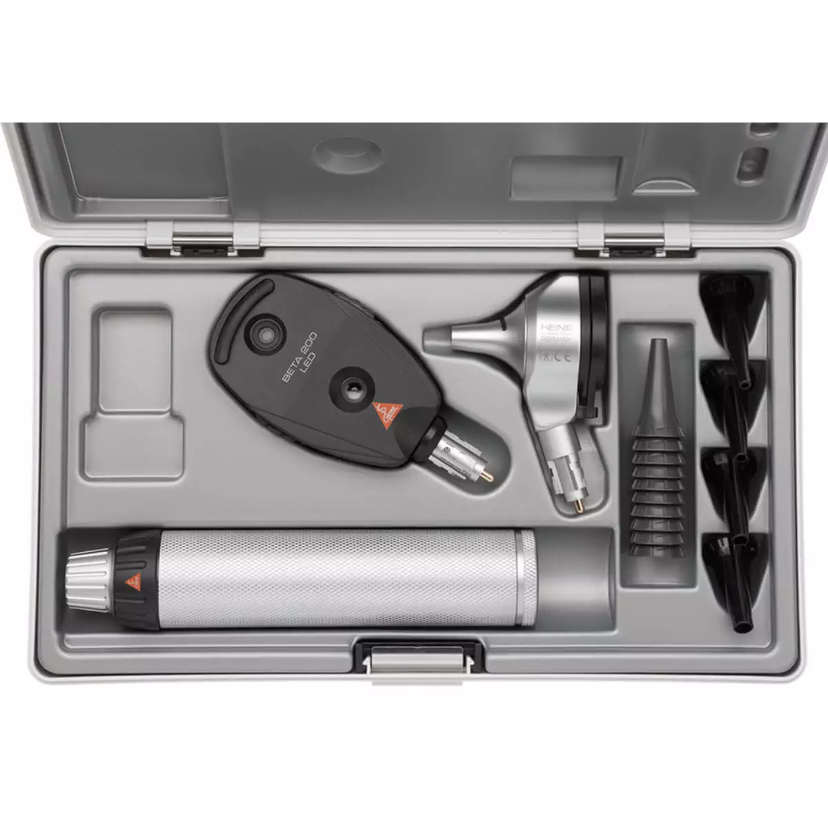 HEINE Optotechnik HEINE BETA 200 LED F.O. Otoskop & BETA 200 LED Ophthalmoskop im Set