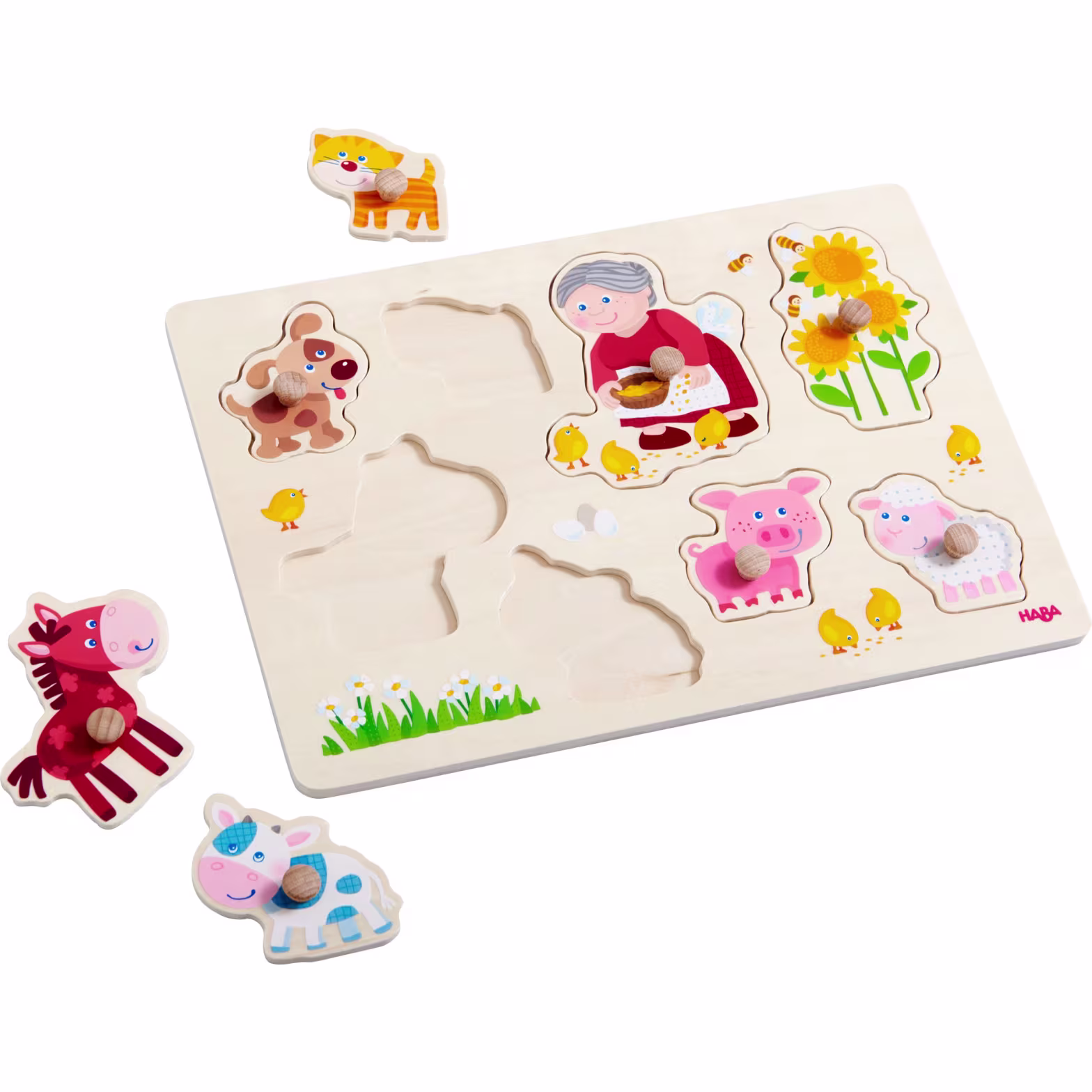 HABA Greifpuzzle "Oma Lenis Tiere" HABA Greifpuzzle "Oma Lenis Tiere"