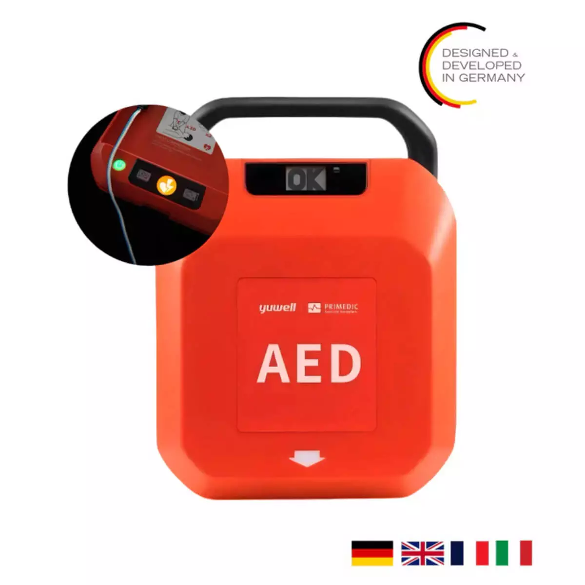 PRIMEDIC HeartSave YA AED-Vollautomat PRIMEDIC HeartSave YA AED-Vollautomat