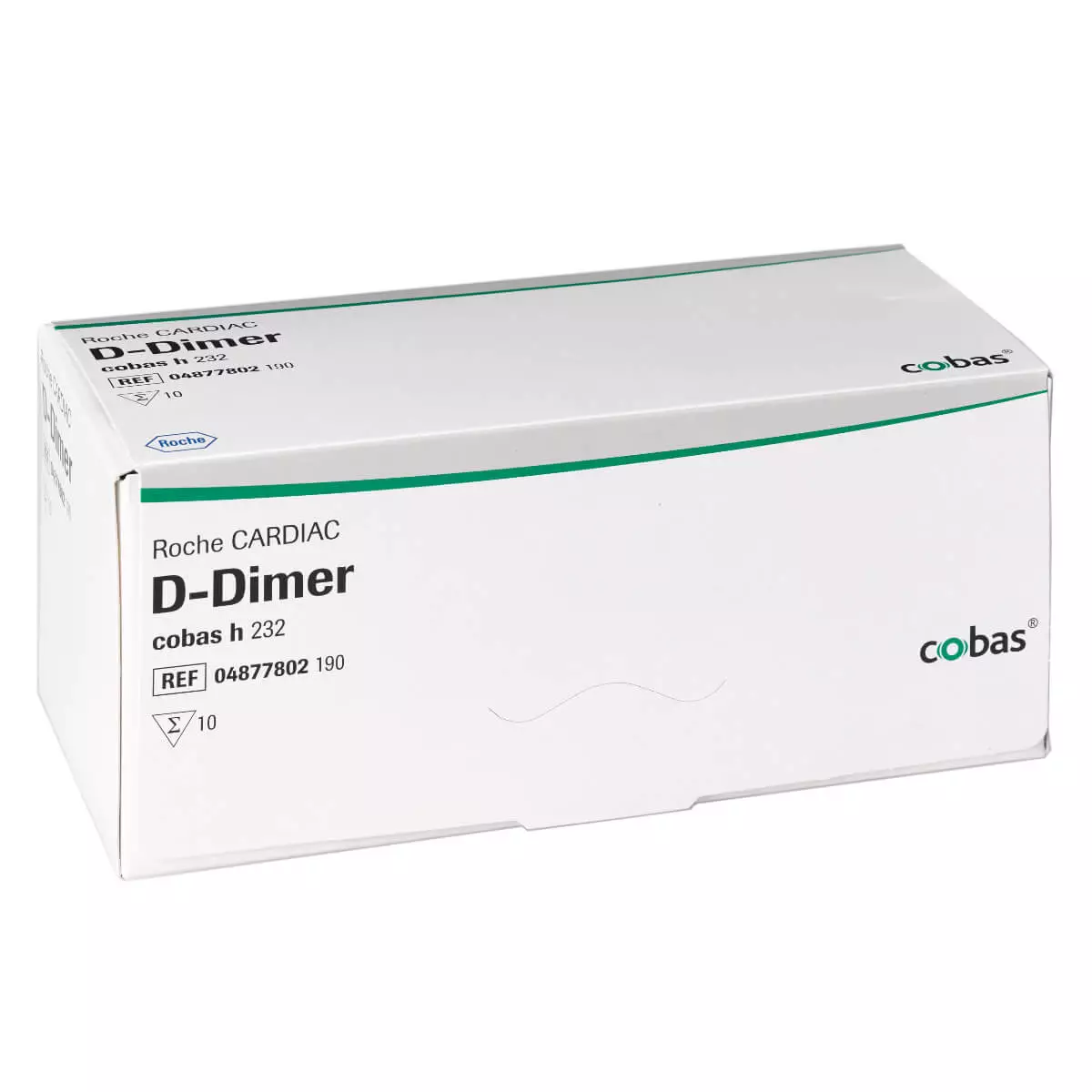 Roche CARDIAC D-Dimer Teststreifen für cobas h 232