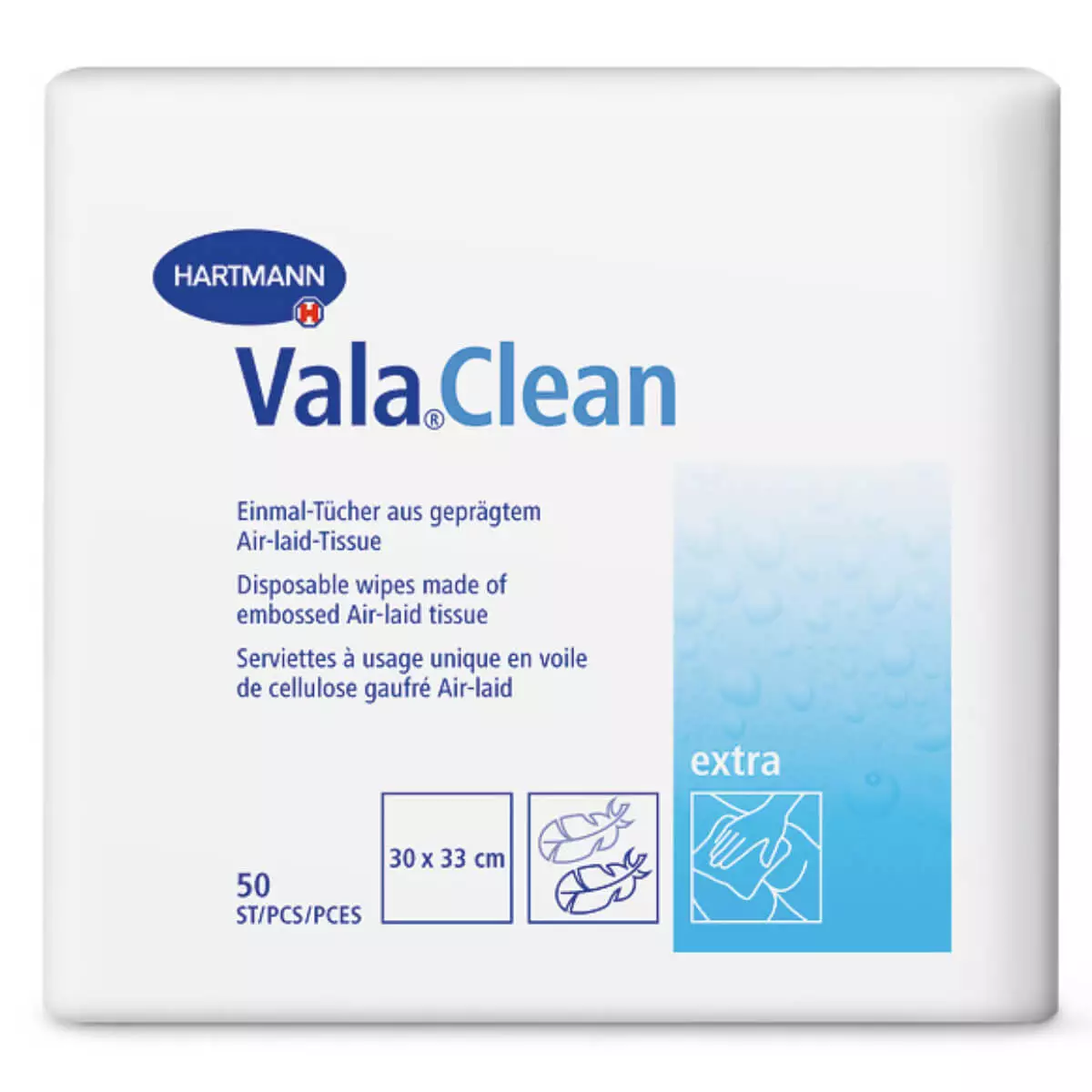 HARTMANN Vala Clean Einmal-Tücher