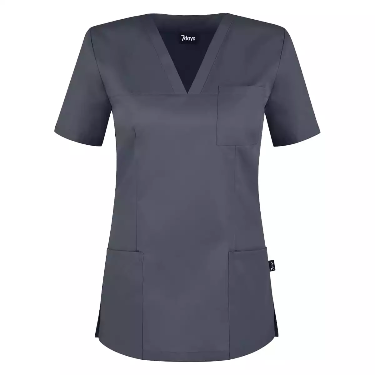 7days Damen-Schlupfkasack Roma mit V-Ausschnitt