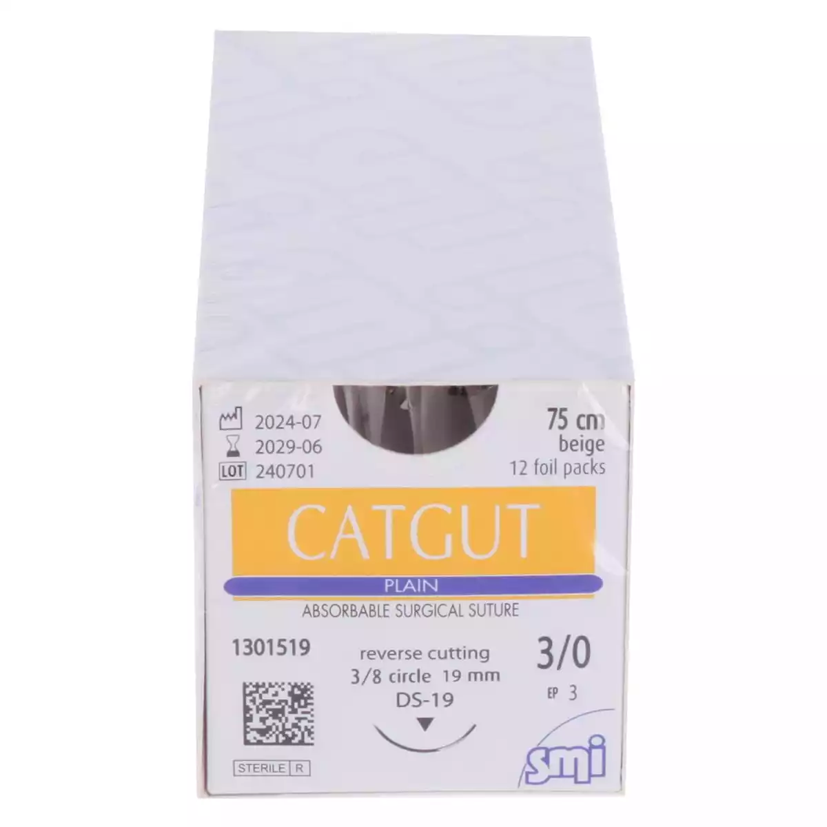 SMI Catgut Plain Nahtmaterial für Veterinärchirurgie SMI Catgut Plain Nahtmaterial für Veterinärchirurgie