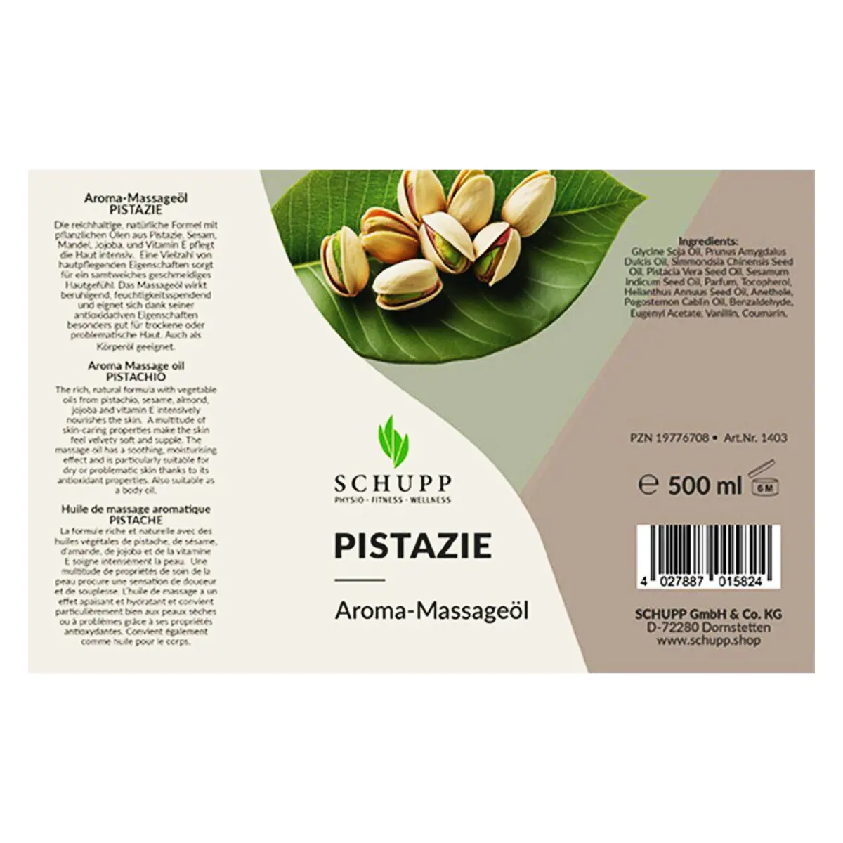 SCHUPP Aroma-Massageöl