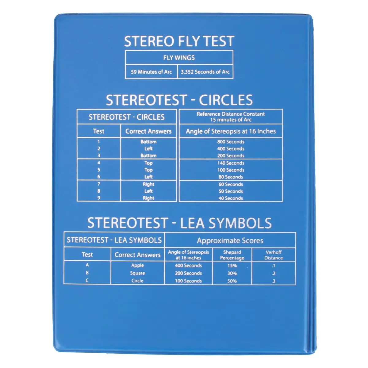 GOOD-LITE LEA-Stereotest Fliege GOOD-LITE LEA-Stereotest Fliege