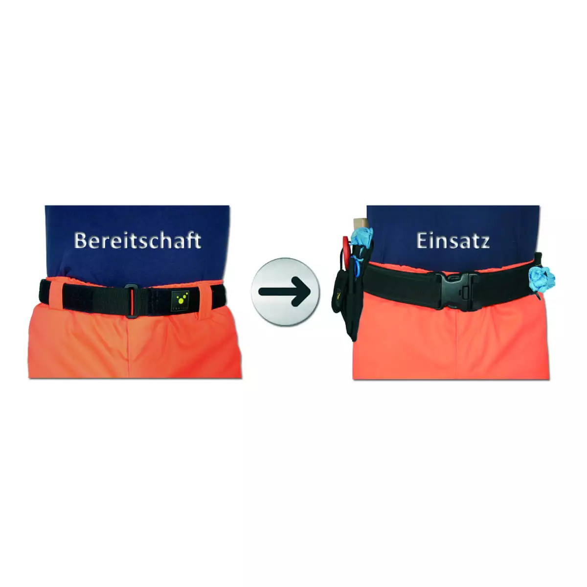 TEE-UU BLACK Koppel Gürtel