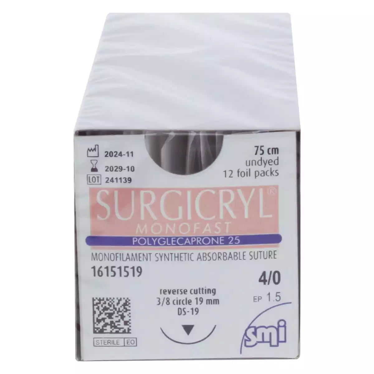 SMI Surgicryl Monofast Nahtmaterial