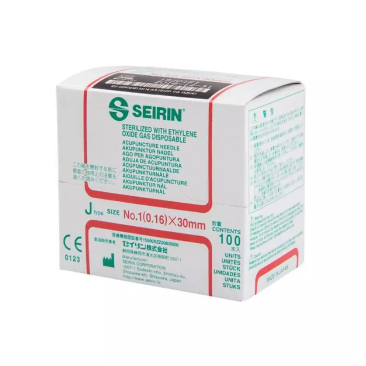 Seirin J-Typ Akupunkturnadeln
