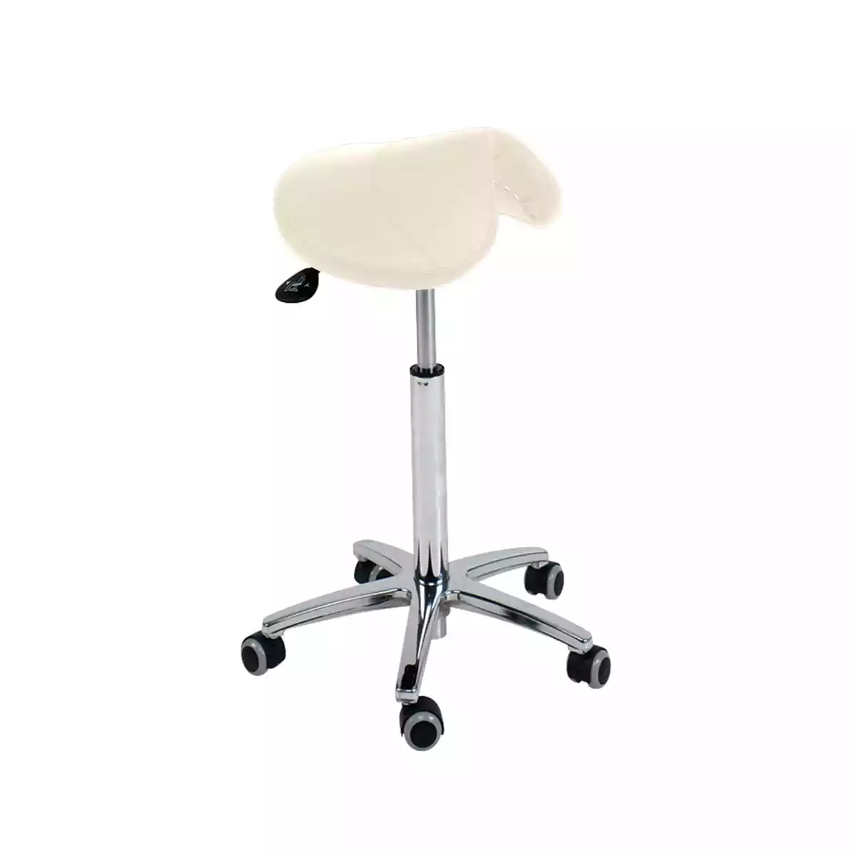 Ecopostural Rollhocker mit Sattelsitz