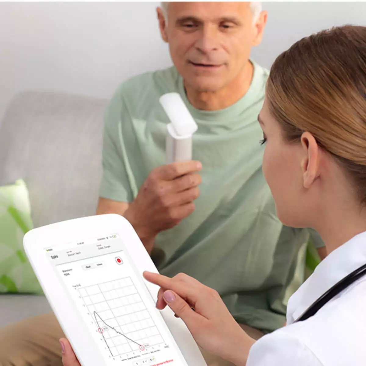 MESI mTABLET SPIRO modulares Diagnostiksystem