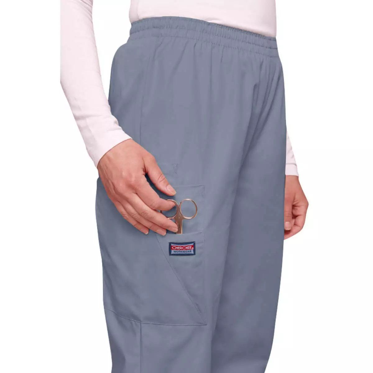 Cherokee Workwear Originals Damen-Pull-On-Cargohose