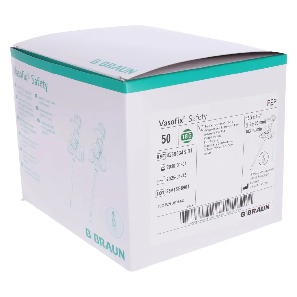 B. Braun Vasofix Safety Braunüle B. Braun Vasofix Safety Braunüle