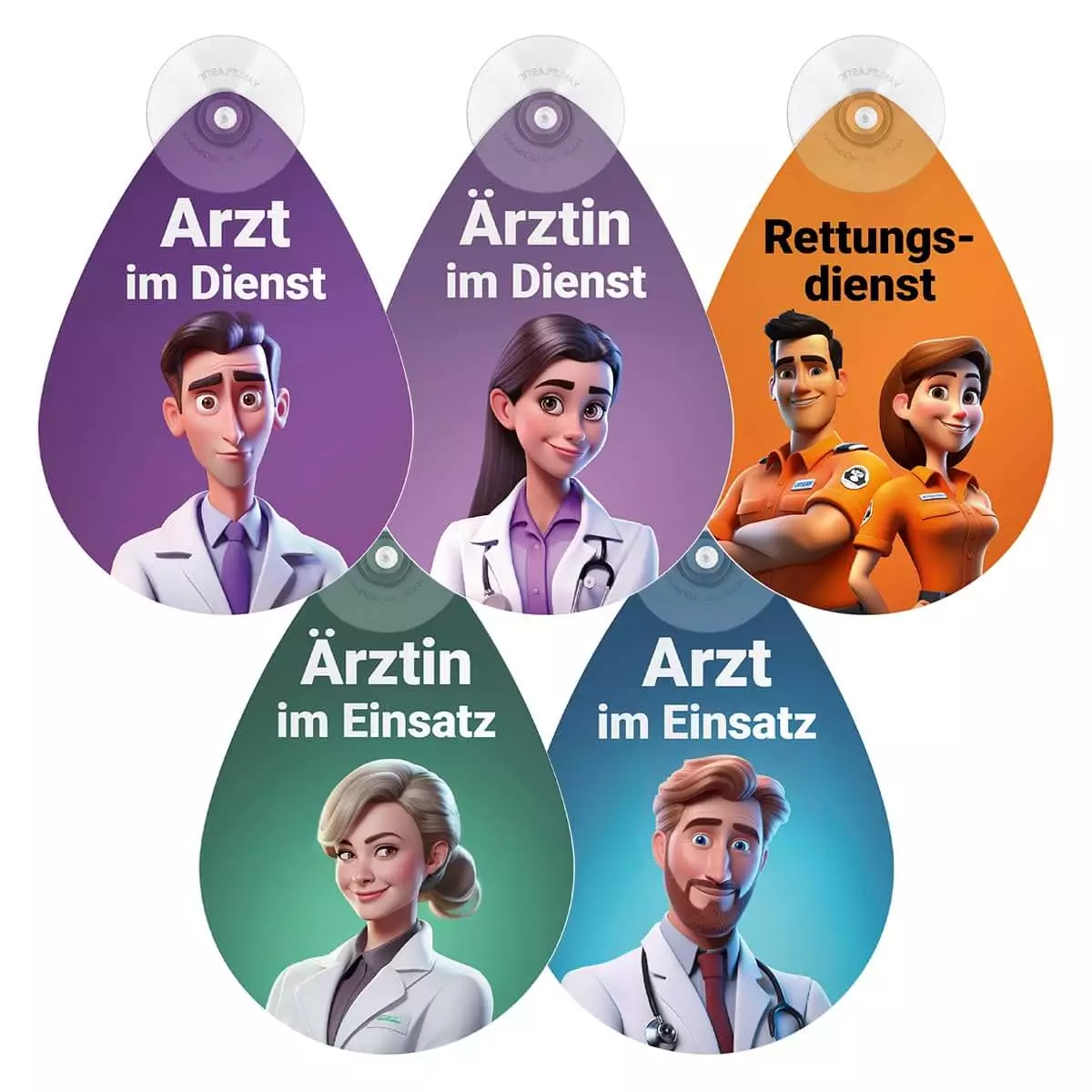 DocCheck Tools Kfz-Schild "Plopp!"