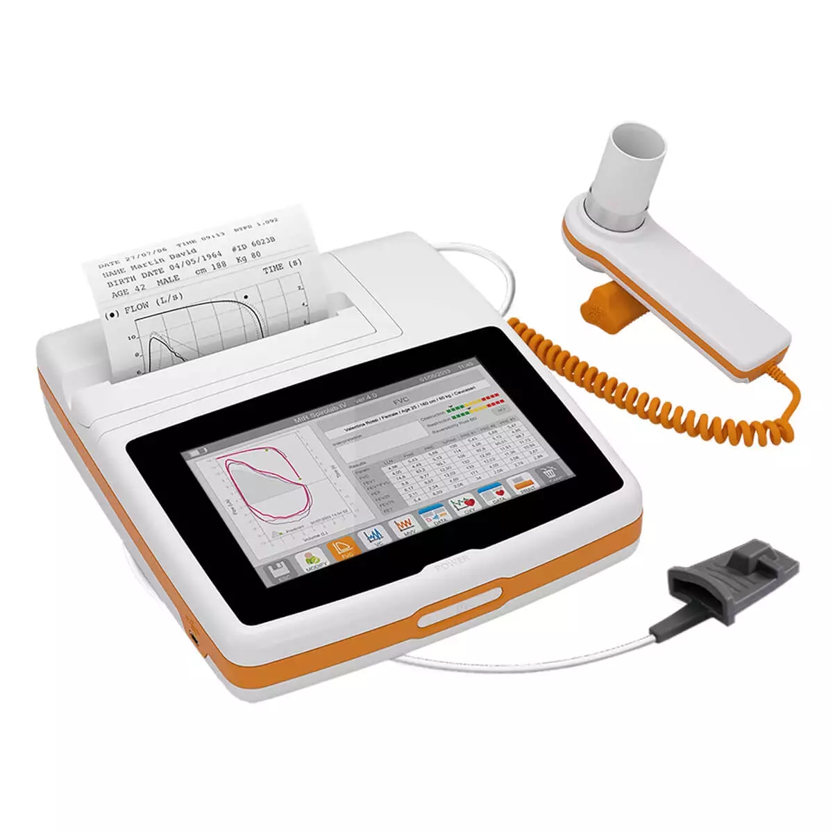 MIR Spirolab Touchscreen Tisch-Spirometer MIR Spirolab Touchscreen Tisch-Spirometer