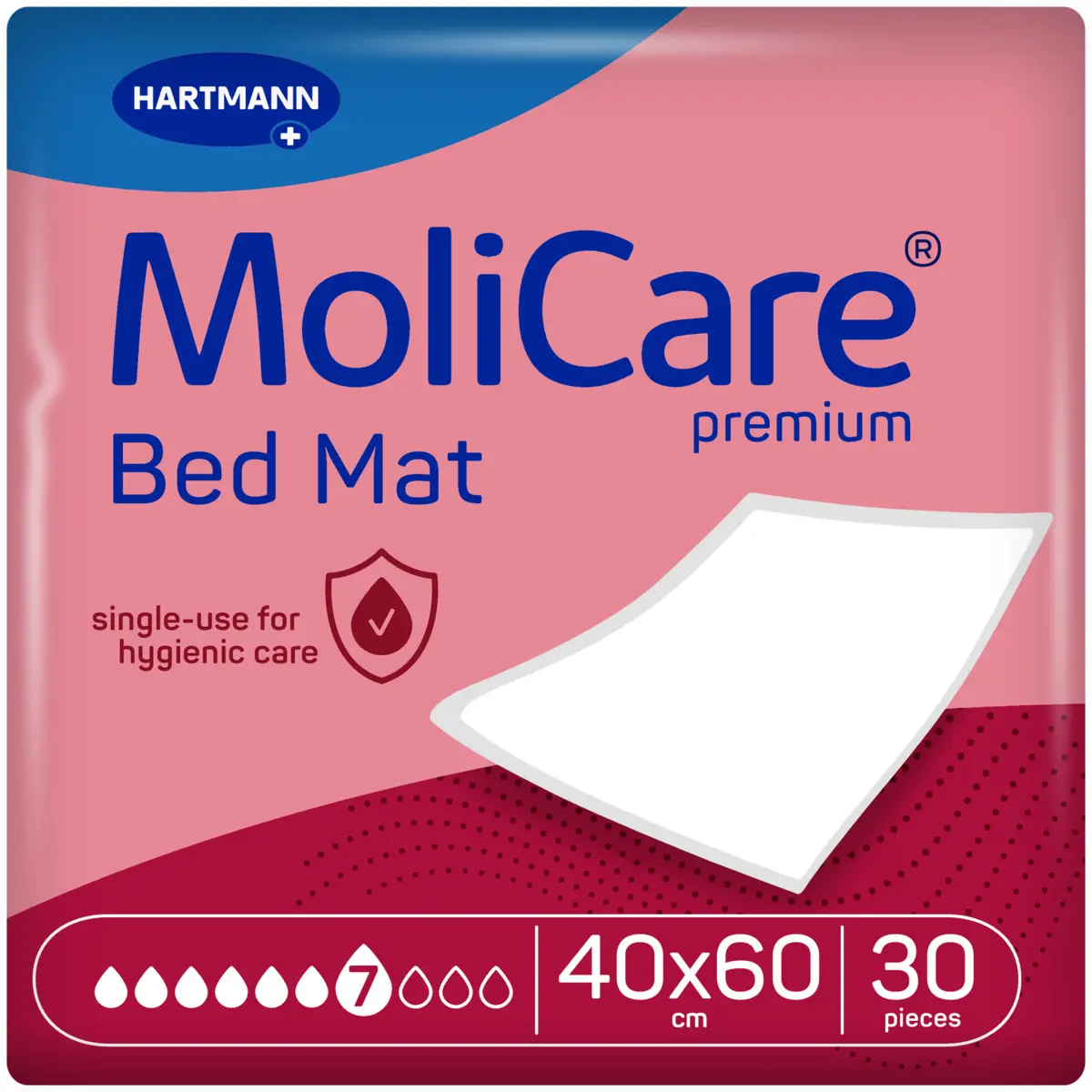 HARTMANN MoliCare Premium Bed Mat Bettschutzeinlagen 7 Tropfen