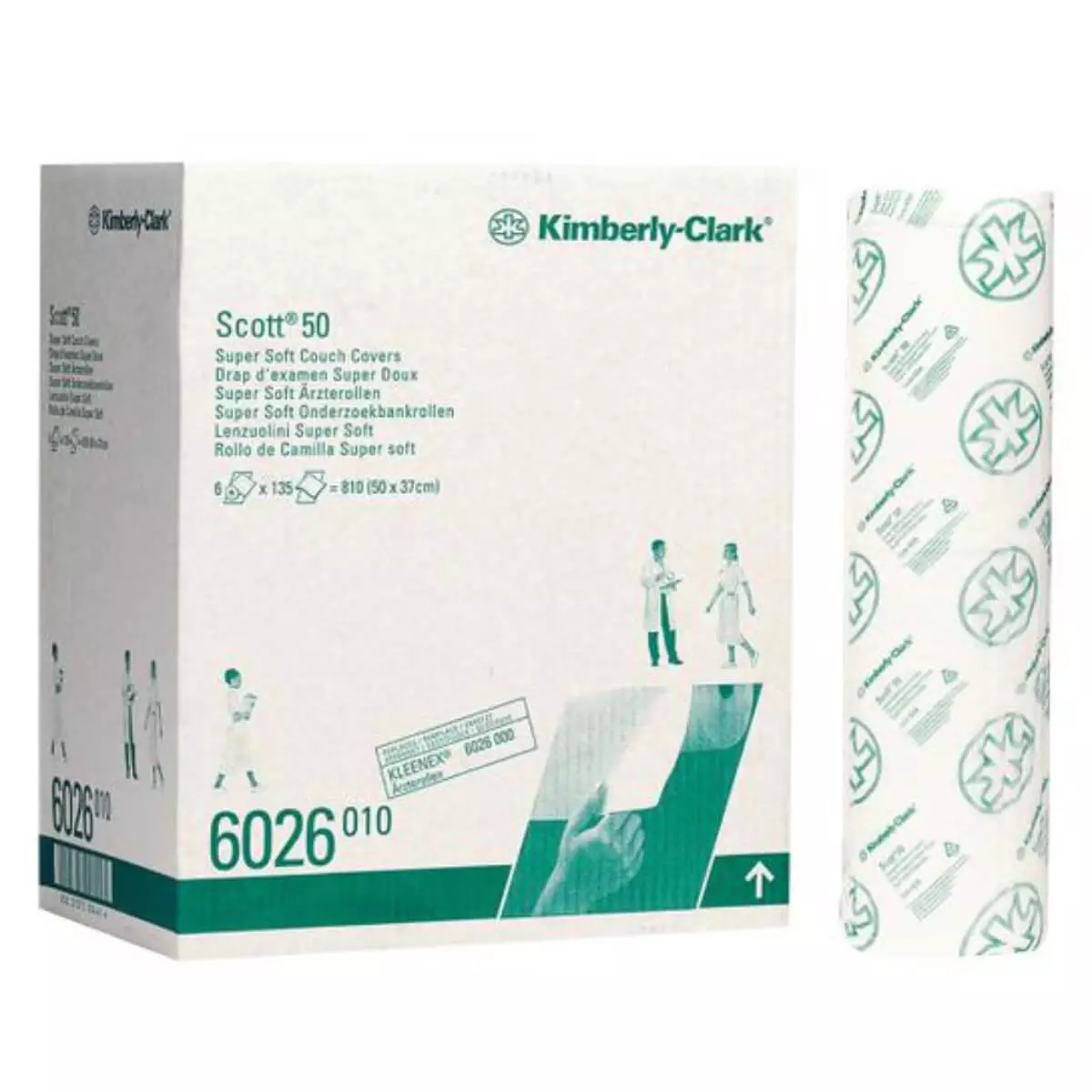 Kimberly-Clark Scott 50 Super Soft Ärztekrepp
