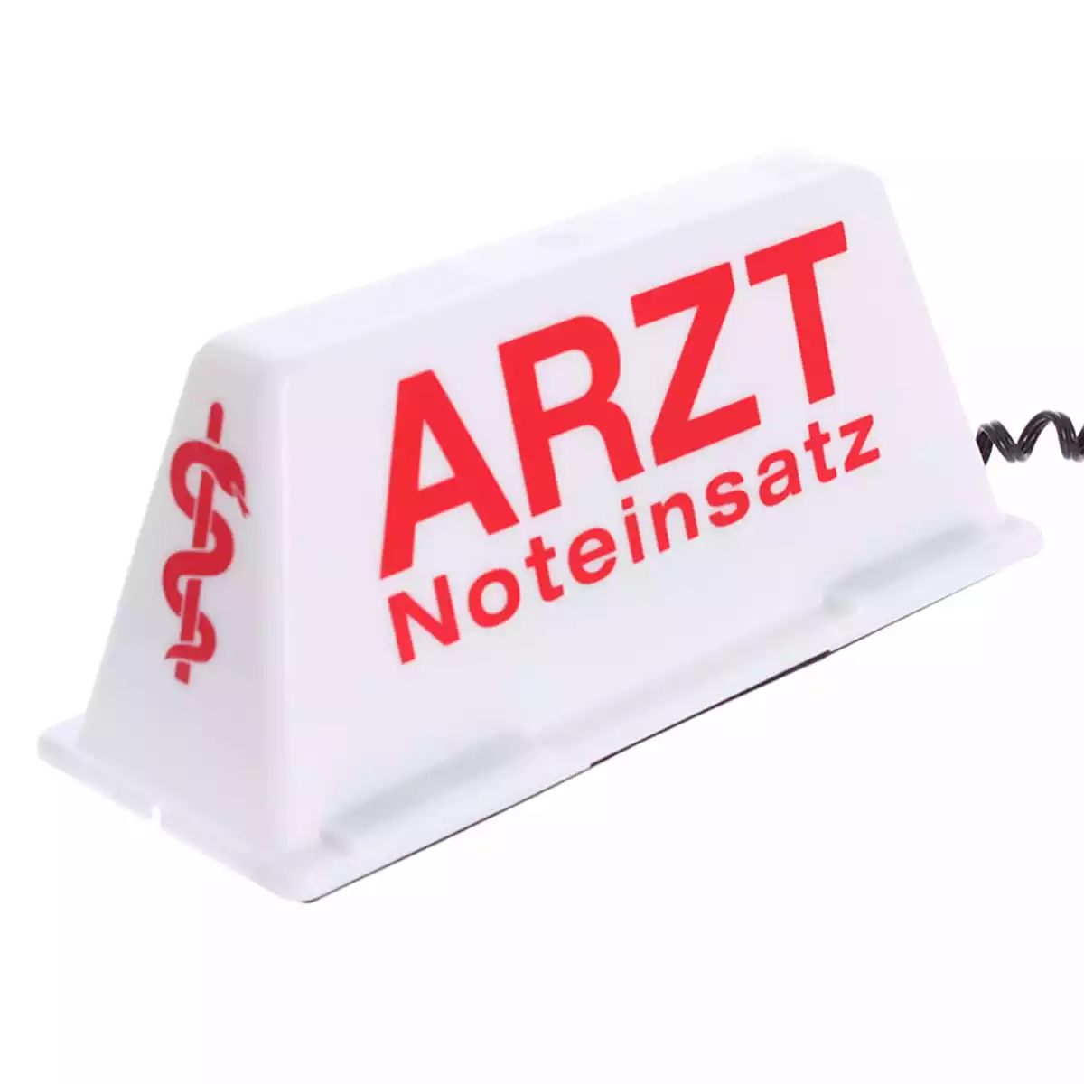 Dr. No Auto-Dachschild  "ARZT Noteinsatz"