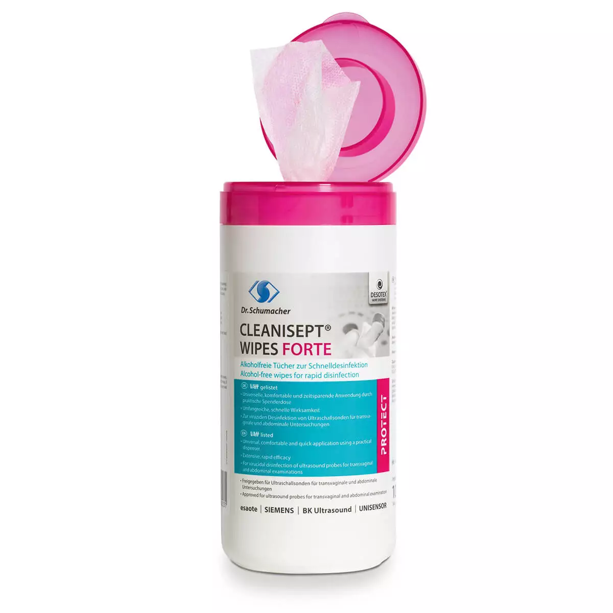 Dr. Schumacher Cleanisept Wipes forte Desinfektionstücher