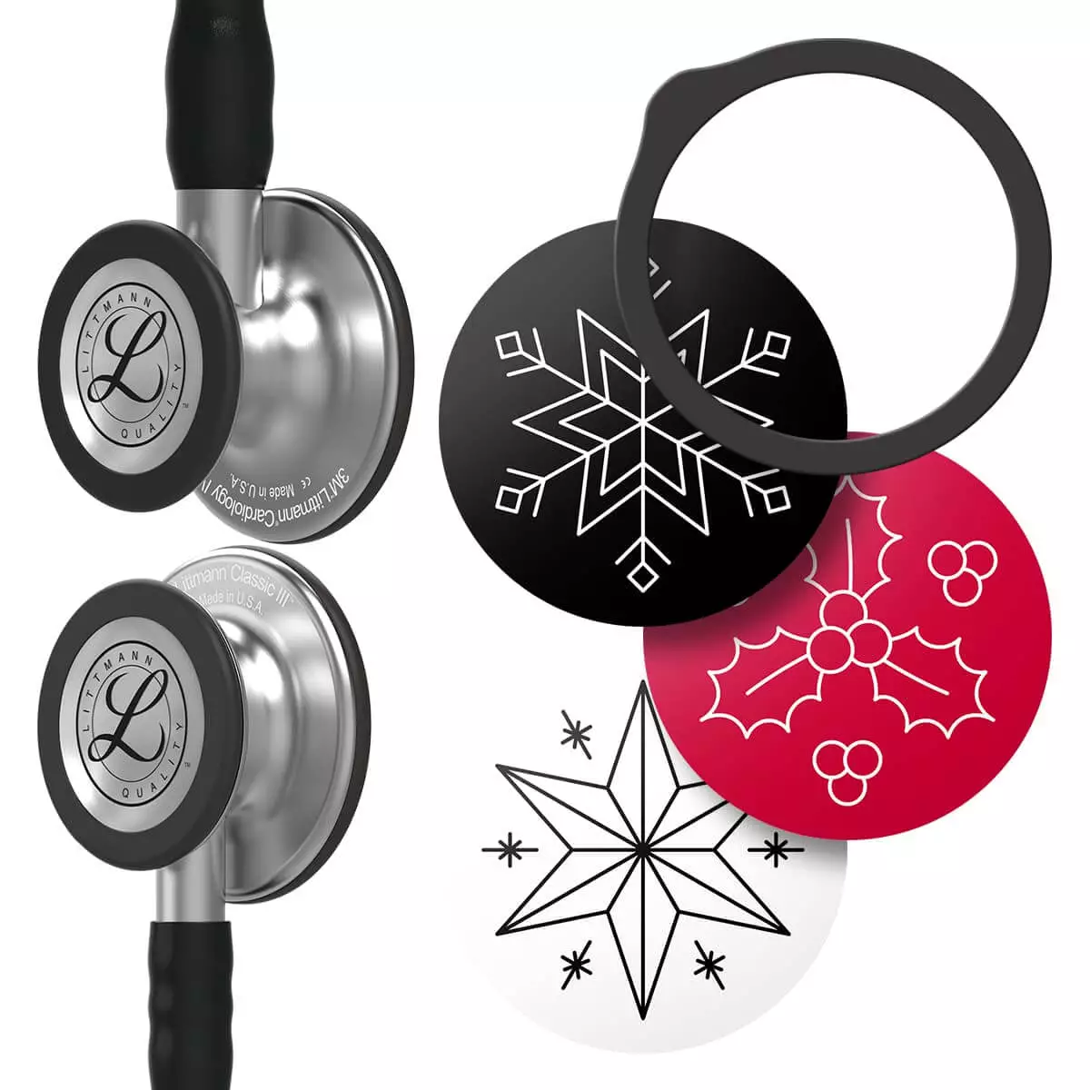 DocCheck Thïngs Bedruckte Fiberglas-Membransets "Drums"