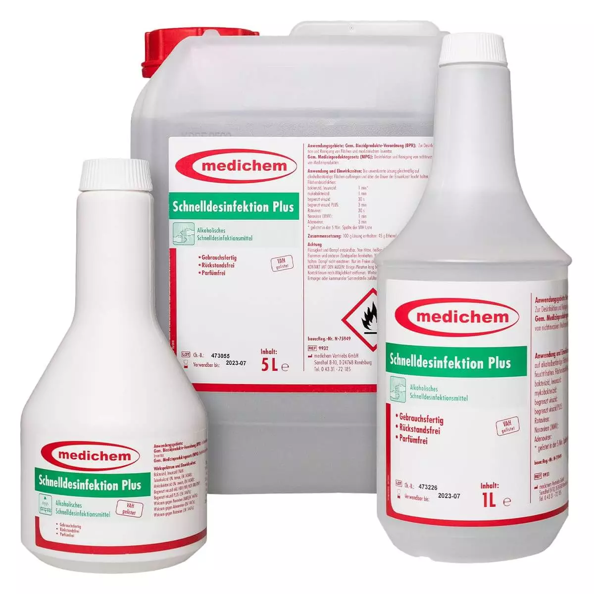medichem Schnelldesinfektion Plus