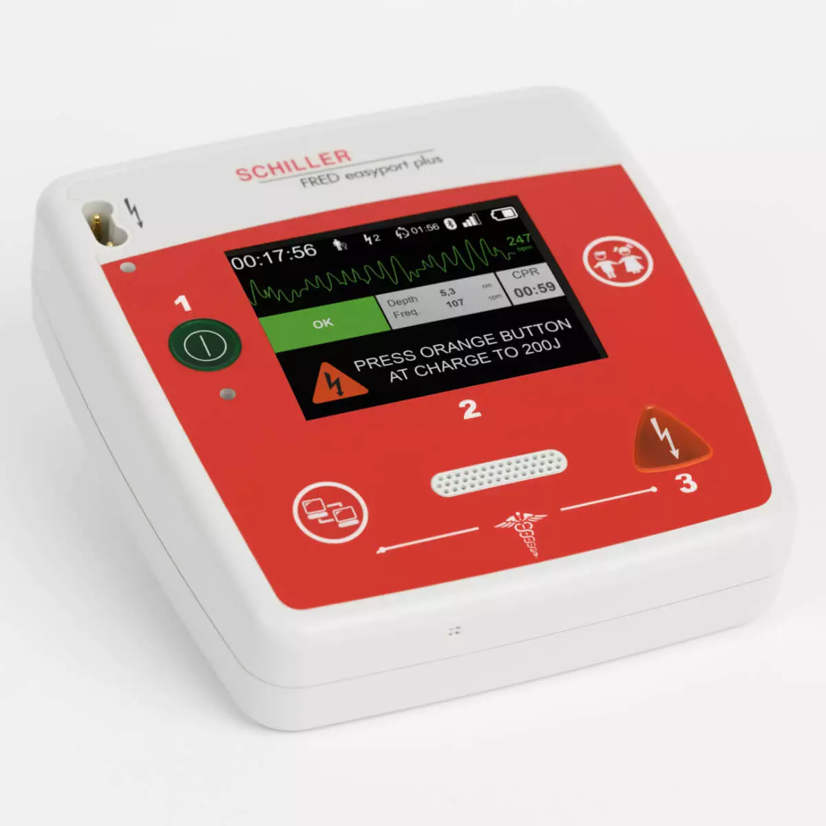 SCHILLER FRED easyport plus MAN Defibrillator