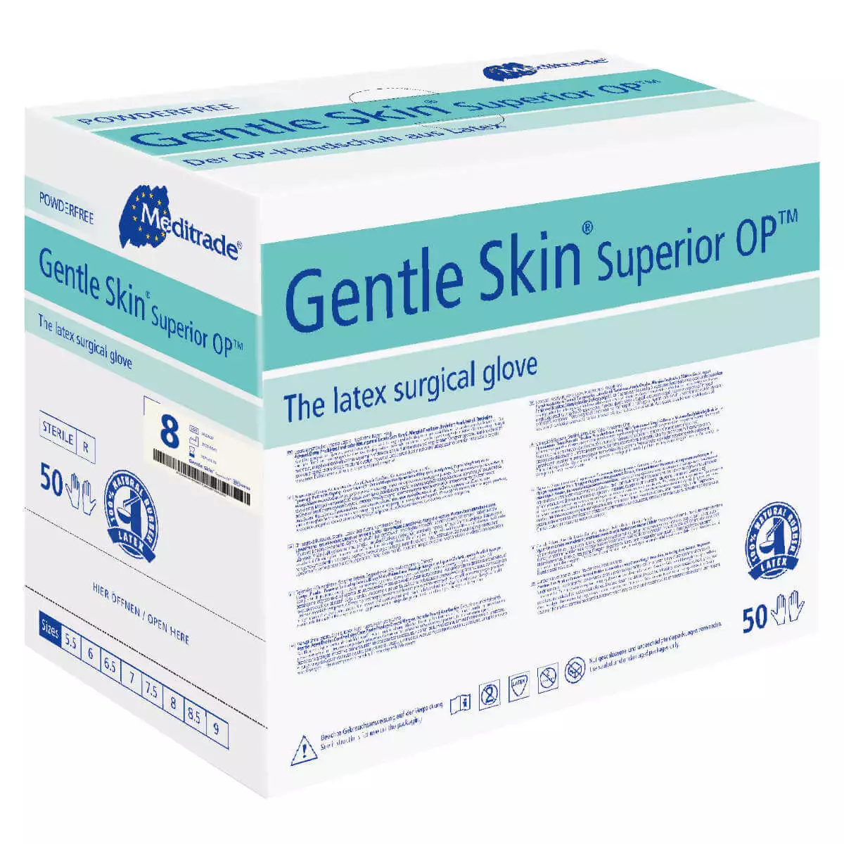 Meditrade Gentle Skin Superior OP-Handschuhe Meditrade Gentle Skin Superior OP-Handschuhe