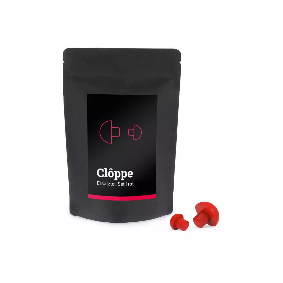 DocCheck Thïngs Ersatz-Gummipuffer für Reflexhammer "Clôppe"