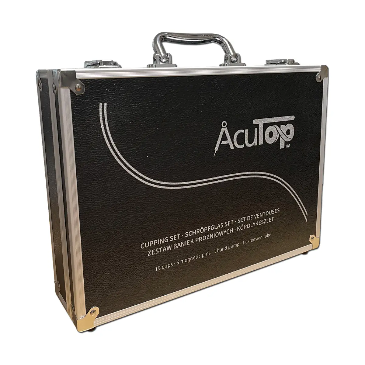 AcuTop Schröpfkopf-Set mit Vakuum-Handpumpe AcuTop Schröpfkopf-Set mit Vakuum-Handpumpe