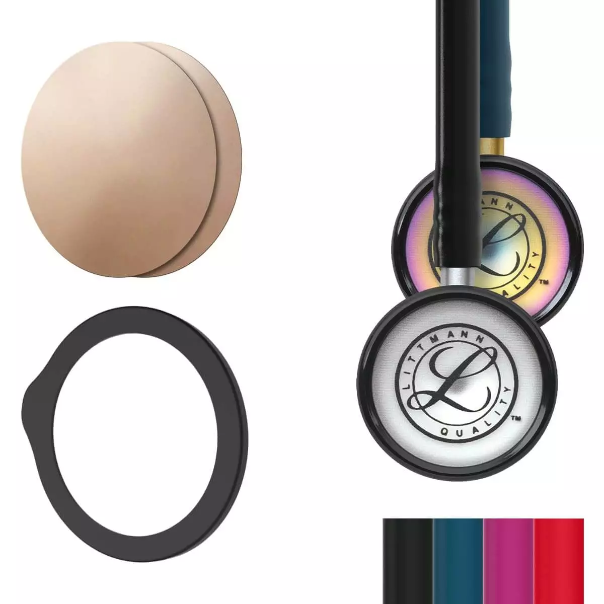 DocCheck Thïngs Spar-Bundle: Littmann® Classic II™ Kinder-Stethoskop + antimikrobielle Kupfermembran "Drums"