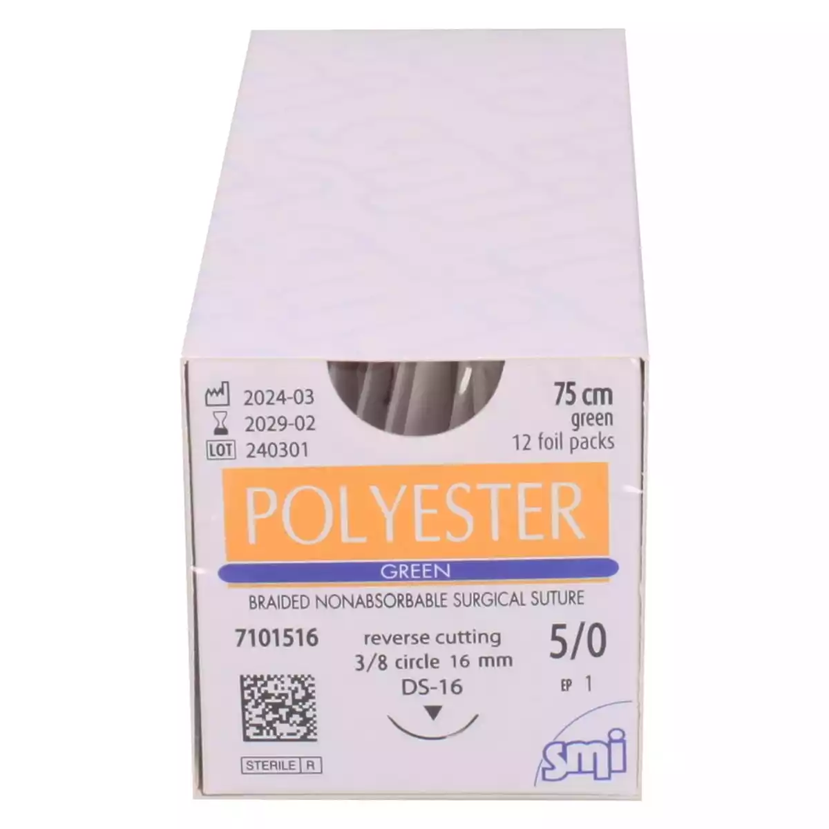 SMI Polyester Green Nahtmaterial SMI Polyester Green Nahtmaterial