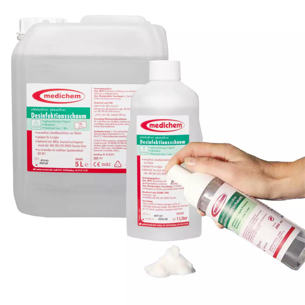 medichem Desinfektionsschaum