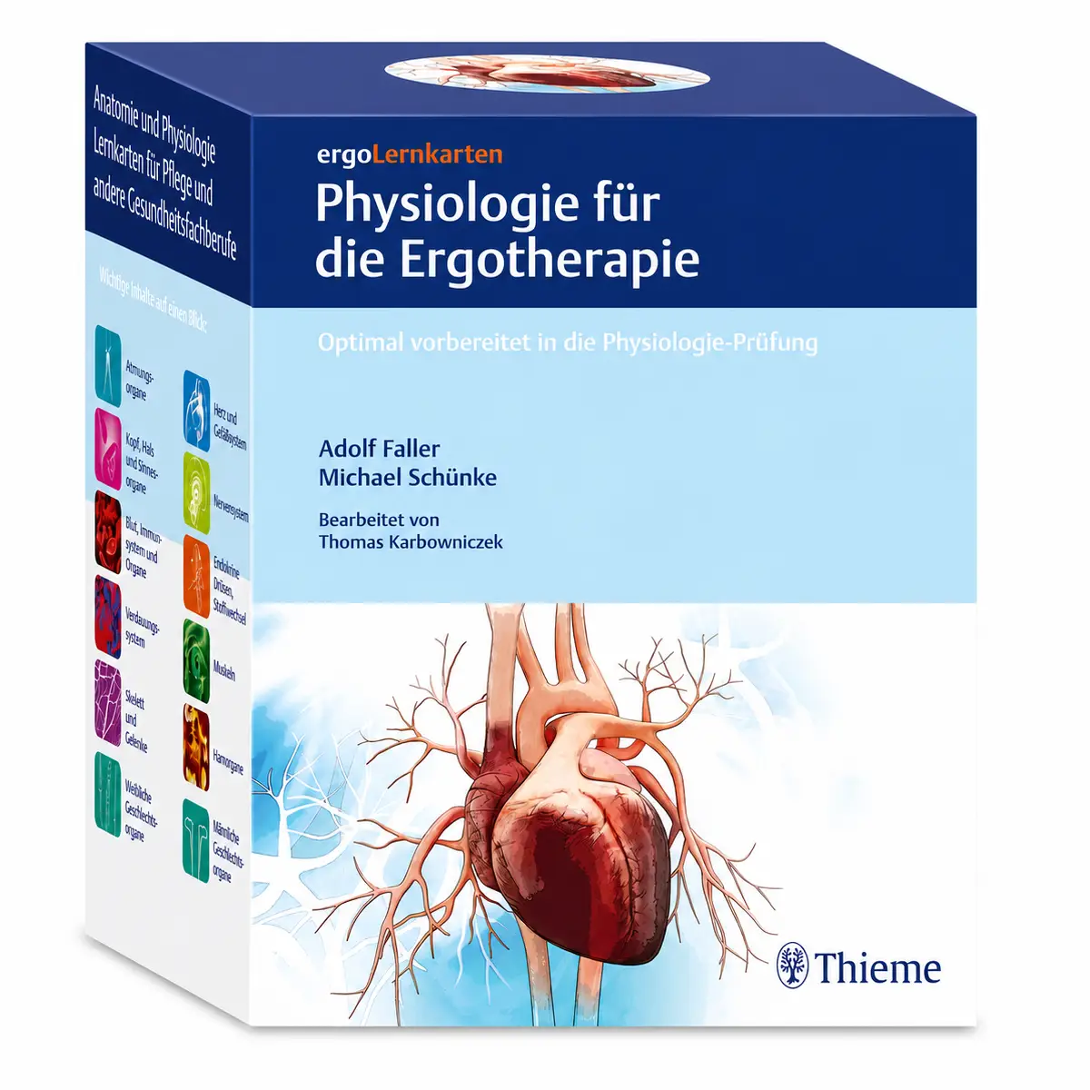 Thieme physioLernkarten – Allgemeine und Spezielle Krankheitslehre Thieme physioLernkarten – Allgemeine und Spezielle Krankheitslehre