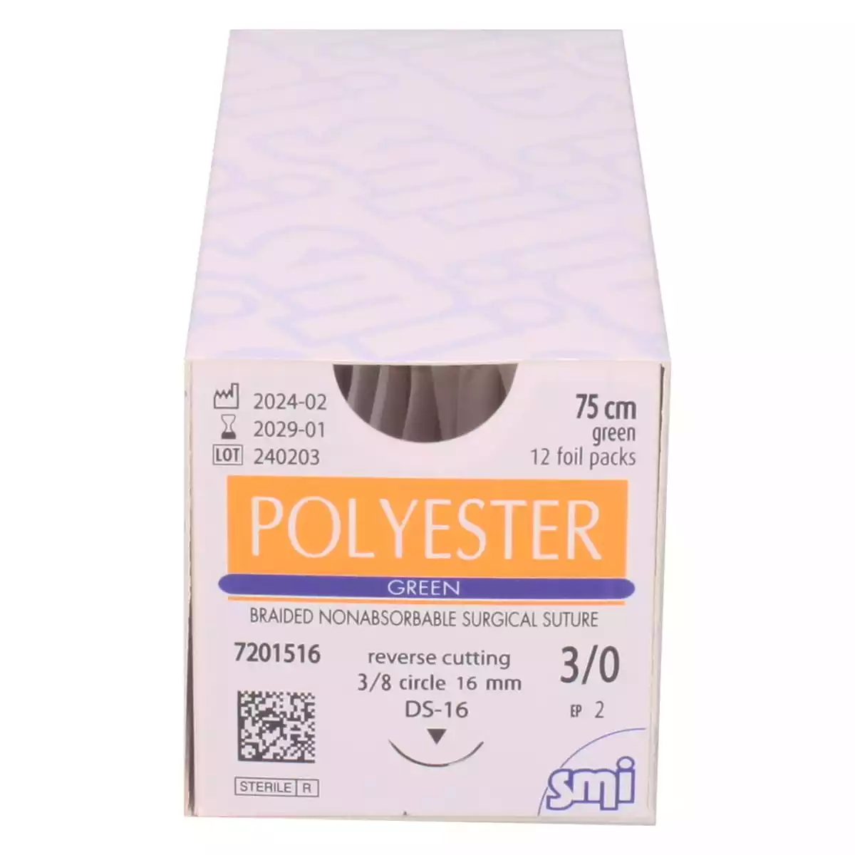 SMI Polyester Green Nahtmaterial