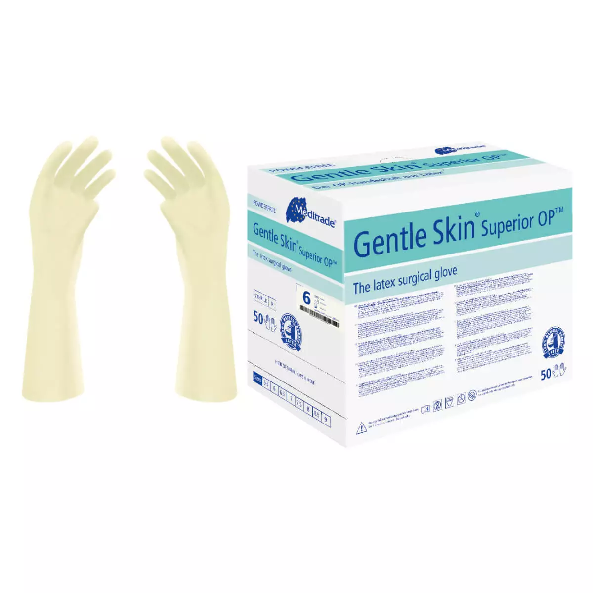 Meditrade Gentle Skin Superior OP-Handschuhe