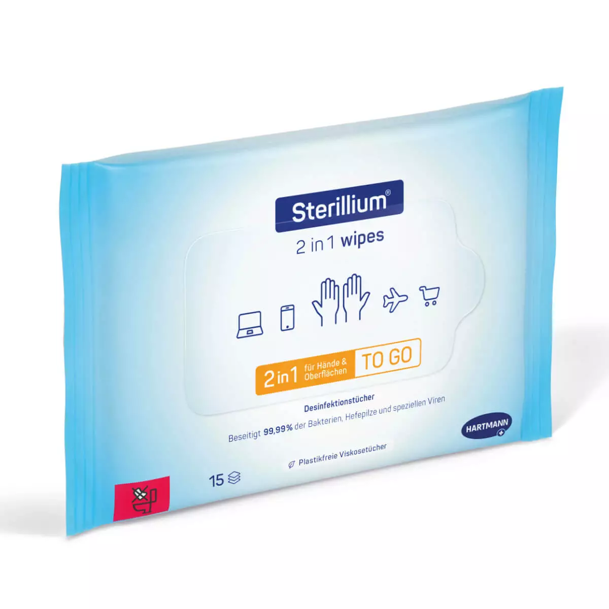 HARTMANN Sterillium 2in1 wipes