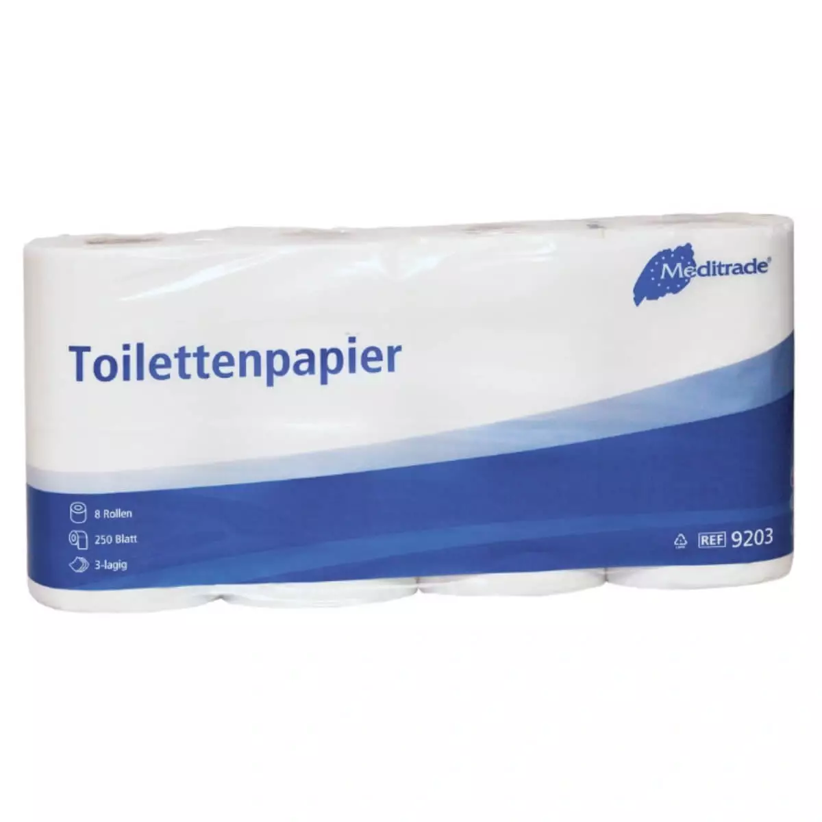 Meditrade Weißes Toilettenpapier