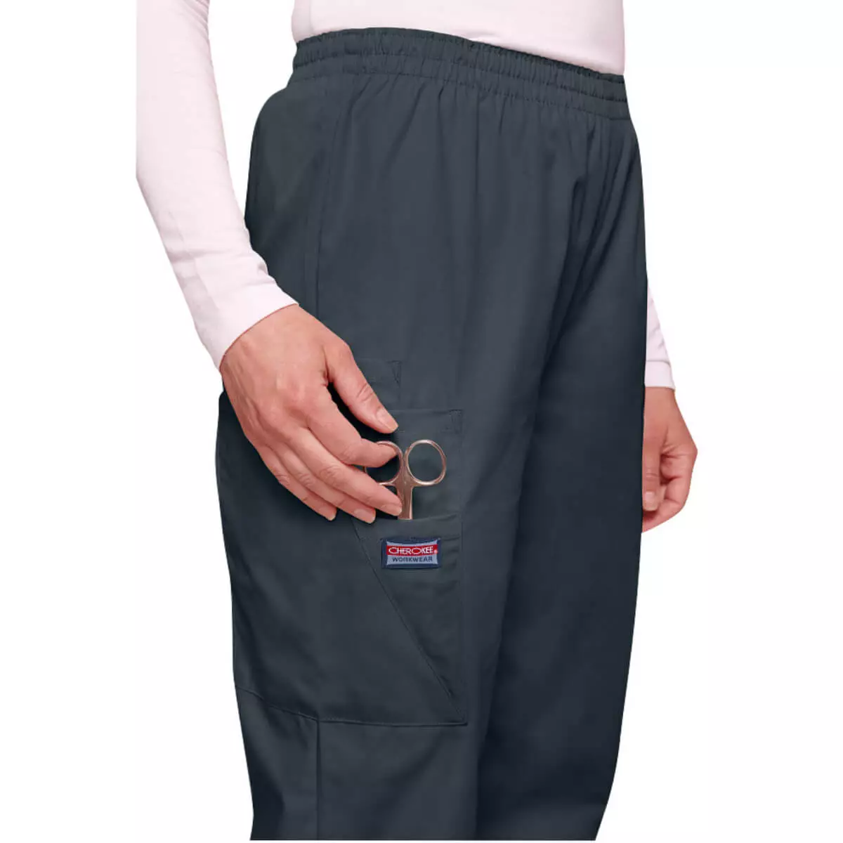 Cherokee Workwear Originals Damen-Pull-On-Cargohose