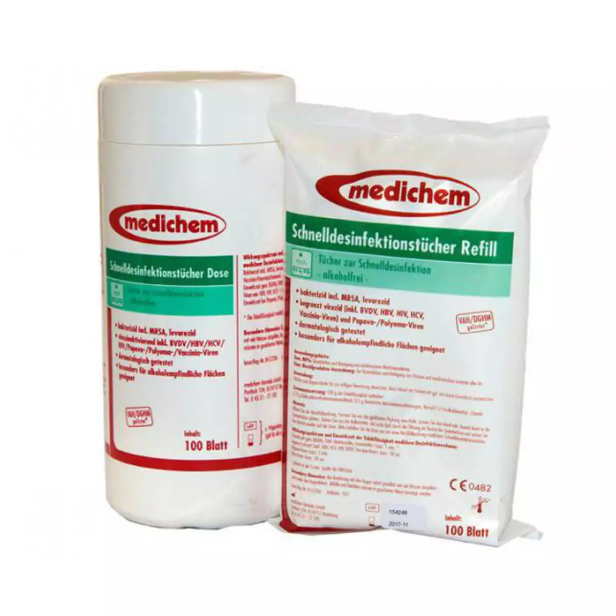 medichem Schnelldesinfektionstücher
