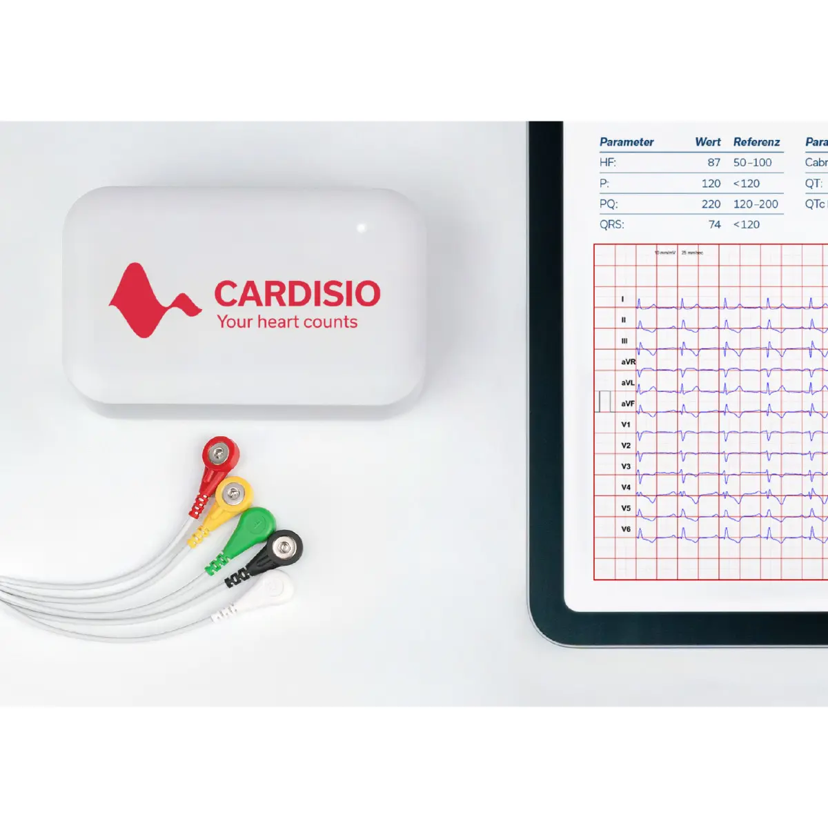 CARDISIO Cardisio KI-gestütztes 3D-EKG CARDISIO Cardisio KI-gestütztes 3D-EKG